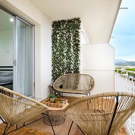 Le Millesime ~ Vue ~ Balcon ~ Parking * Cagnes-sur-Mer